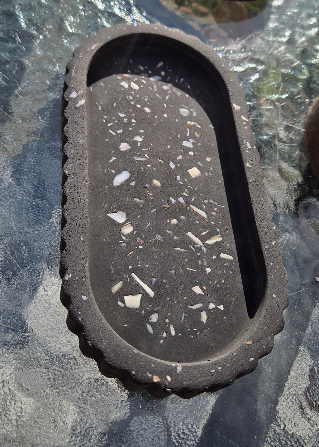 Midnight Shore Decorative Tray
