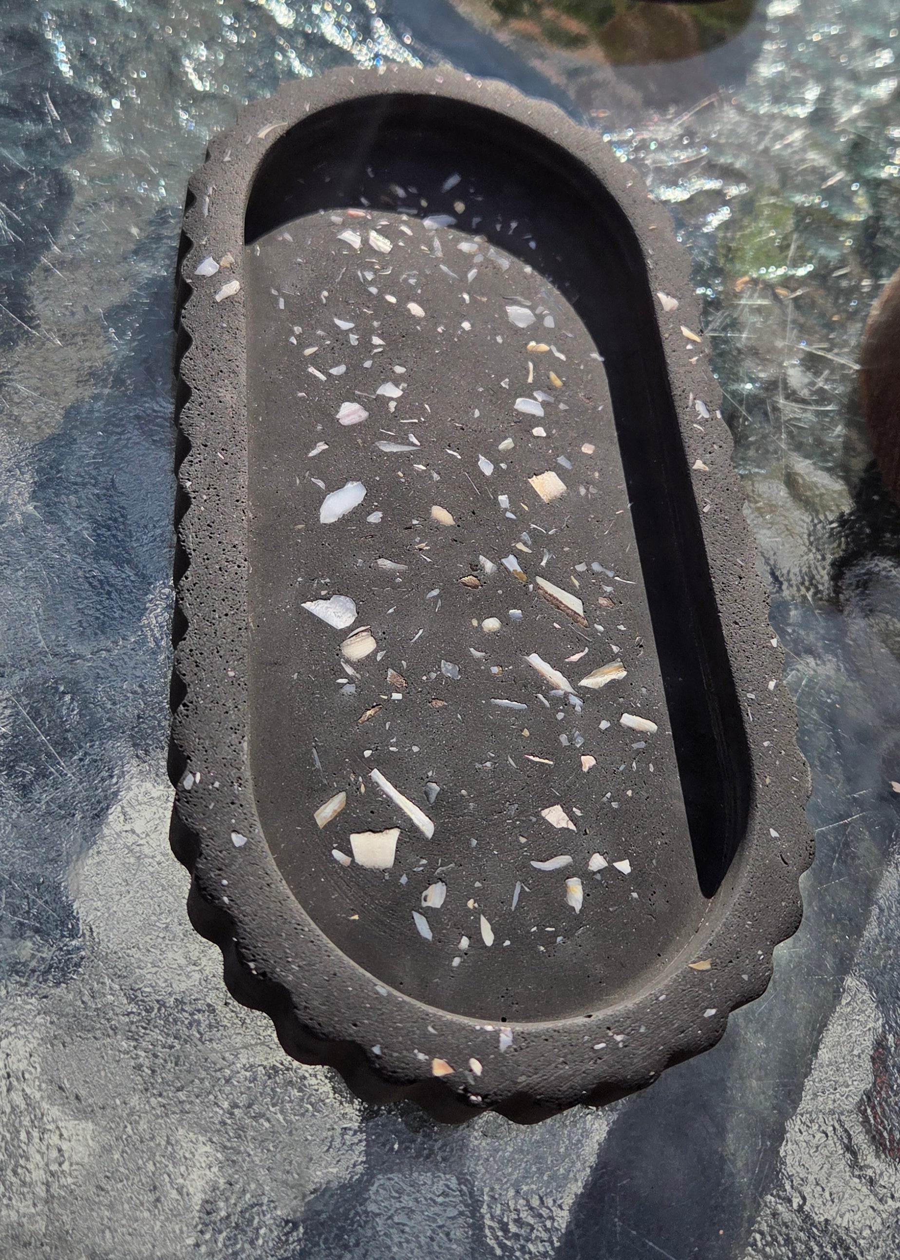 Midnight Shore Decorative Tray