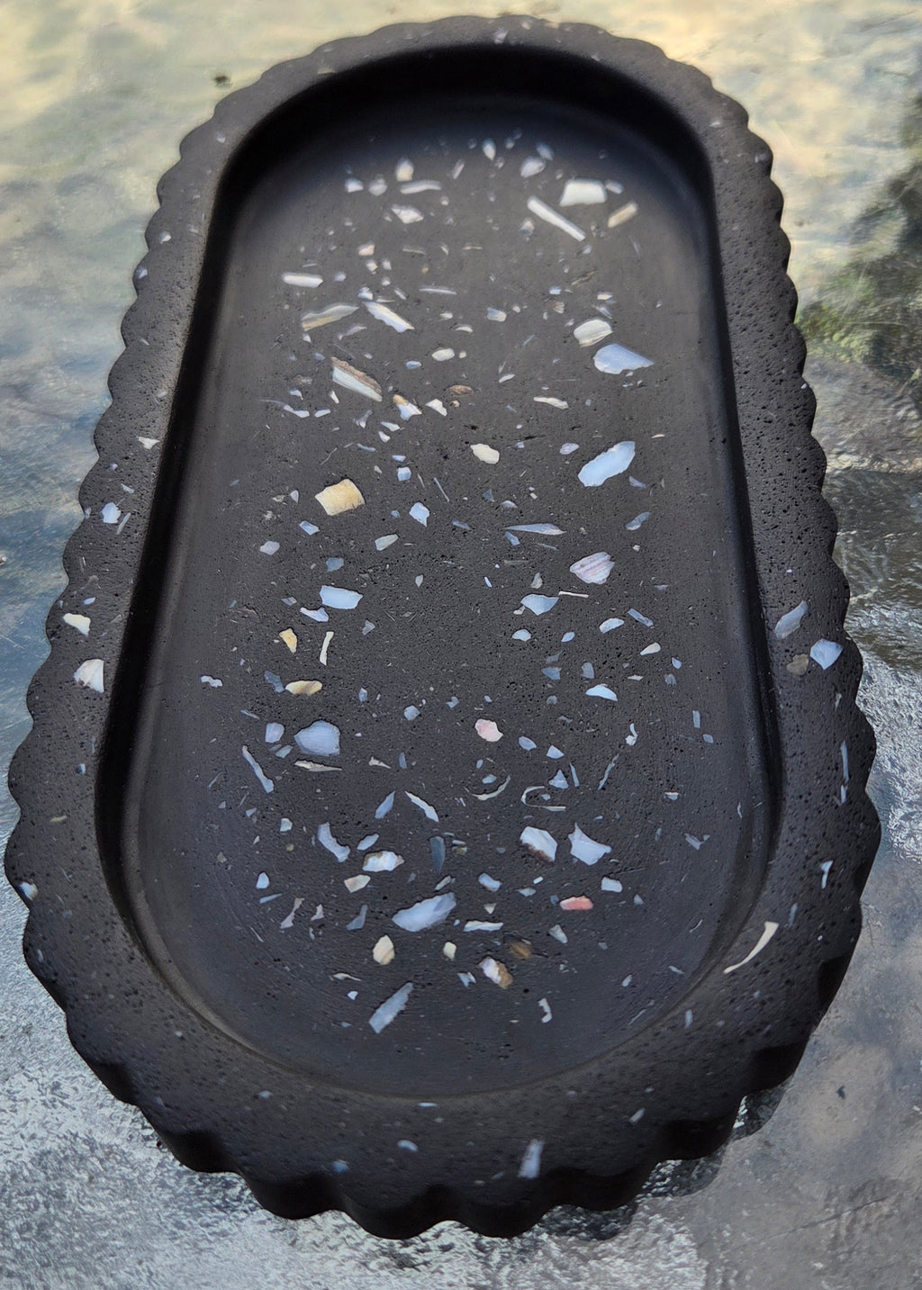 Midnight Shore Decorative Tray
