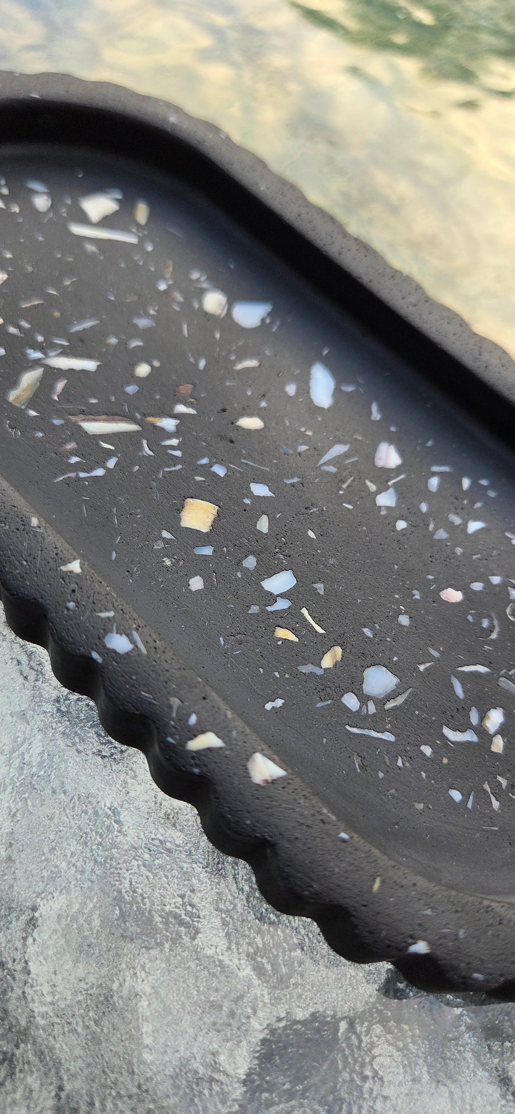 Midnight Shore Decorative Tray
