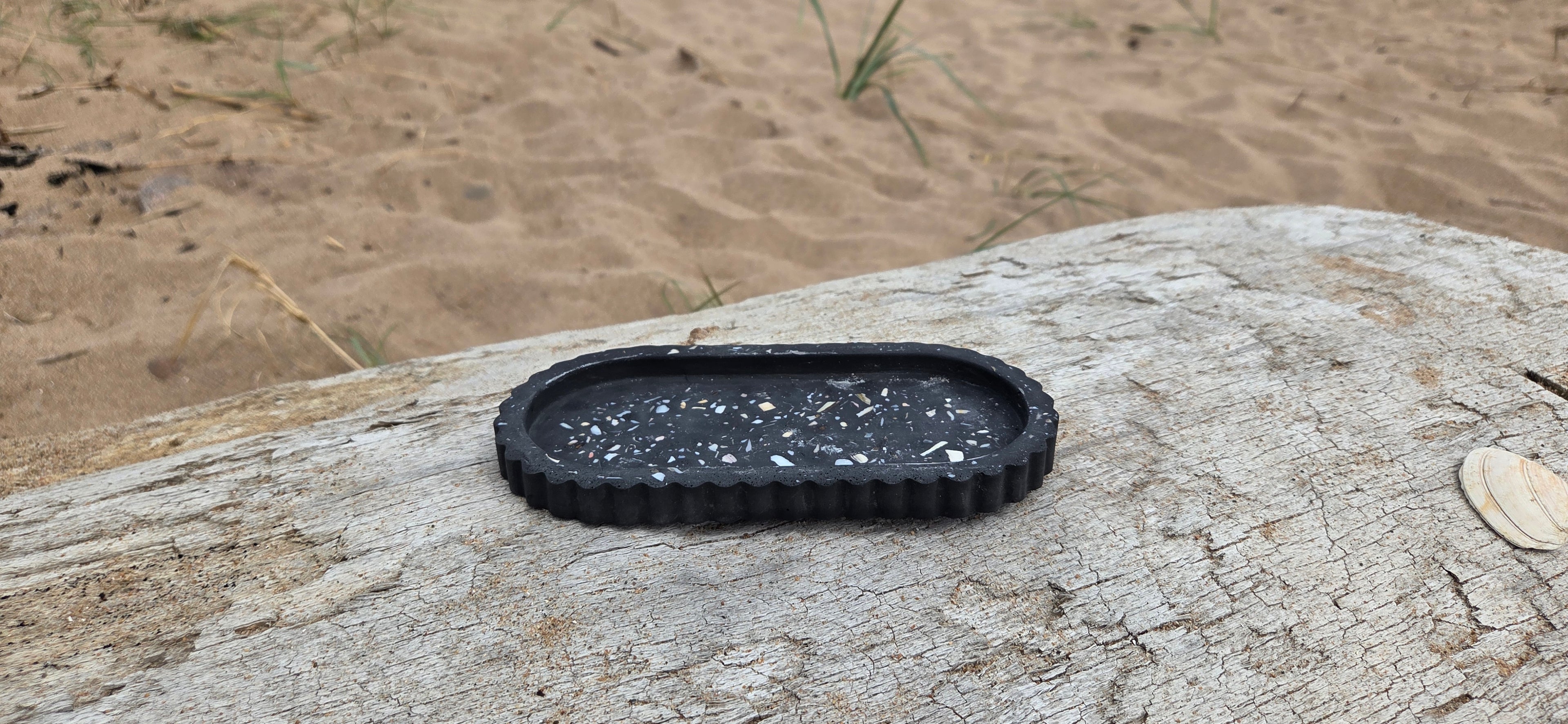Midnight Shore Decorative Tray