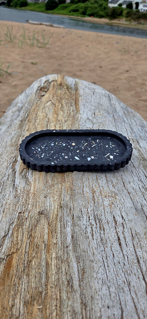 Midnight Shore Decorative Tray