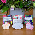 Mini Photo & Card Holder – Heart, Flower or Cloud