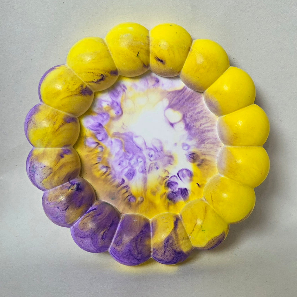 Coaster - Yellow & Purple