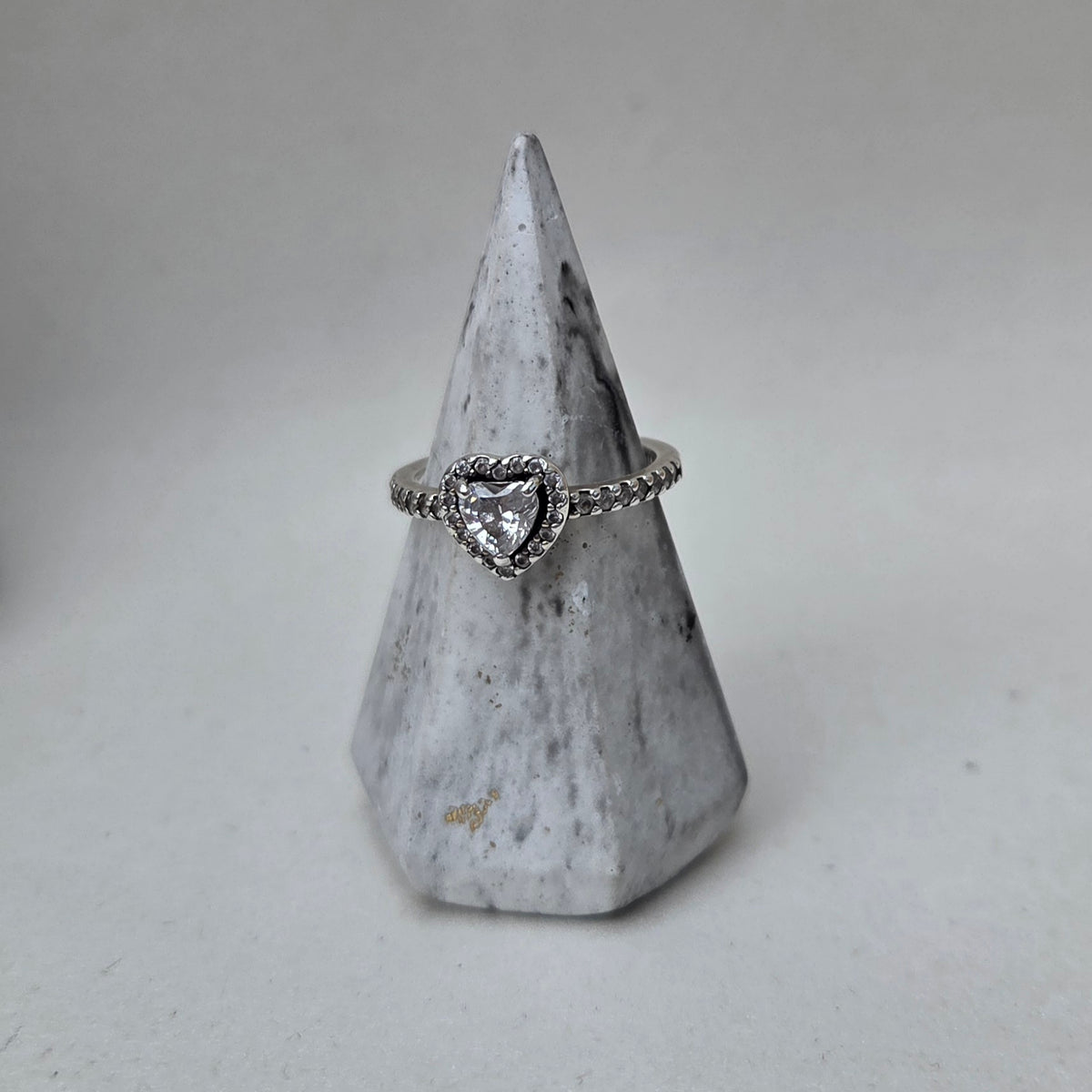 Marbled Ring Cone Set – Grey, White & Black