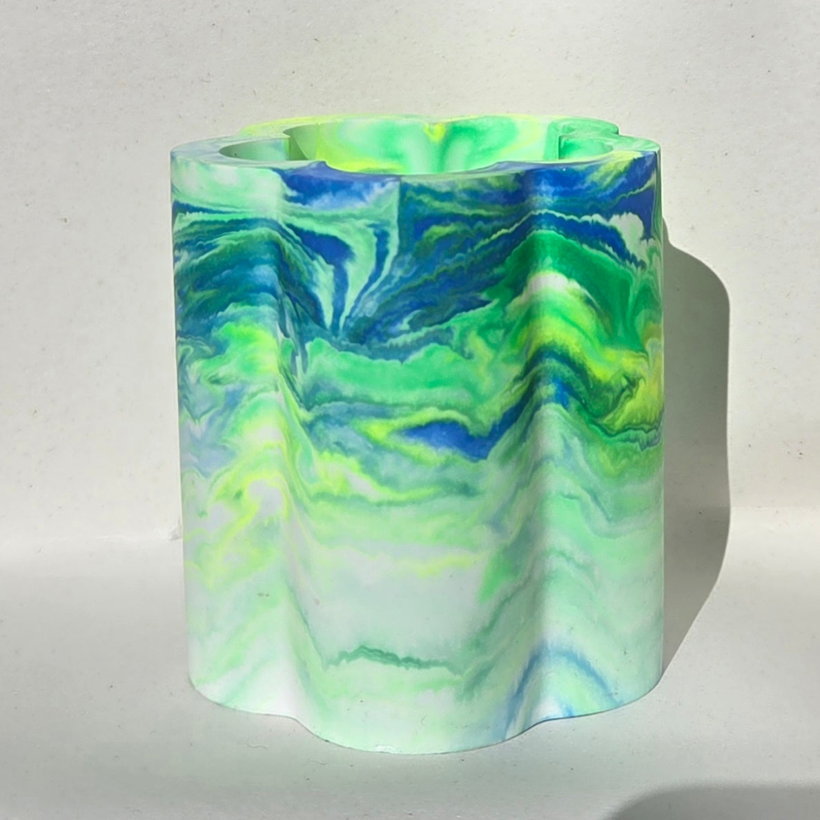 Bloom Vase - Blue Lagoon